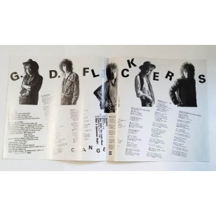 G.D. Flickers - Changes 1989 Japan Vinyl LP ***READY TO SHIP from Hong Kong***